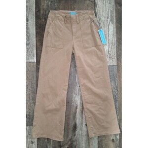 NEW! Women's Draper James Wide Leg Utility Pants in Khaki, Size 2